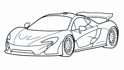 How To Draw A Mclaren P Mclaren P Easy Drawing Videos Viral