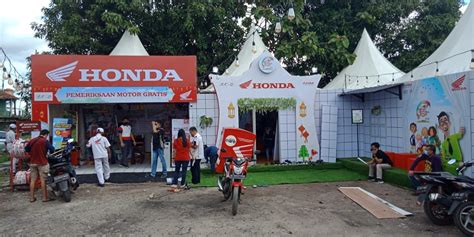 Kawal Pemudik Dengan Baik Wahana Honda Siapkan Bengkel Ahass Jaga Dan Bale Santai Honda