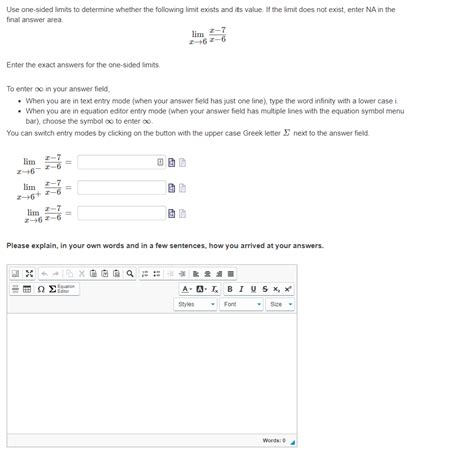 Answered Use One Sided Limits To Determine Bartleby