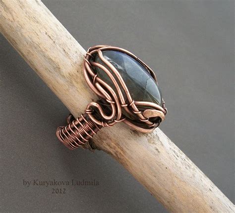 1000+ images about Love the Wire- Rings on Pinterest | Copper, Simple rings and Wire wrapped rings