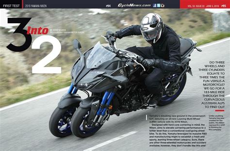 Yamaha Motor Usa Yamaha Niken First Test From Cycle News Click