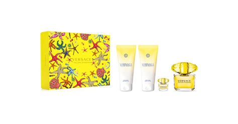 Versace Yellow Diamond Gift Set For Women Notino Co Uk