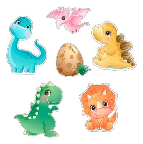 Figuras Dinobabys Base R Gida Kit Pzas Coroplast Env O Gratis