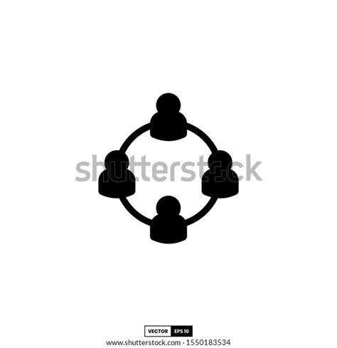 Work Group Icon Design Inspiration Vector Stock Vector Royalty Free