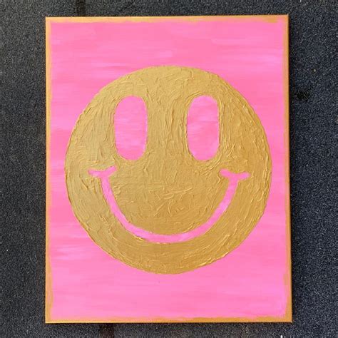 Smiley face painting | Face painting, Smiley, Painting