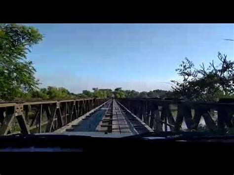 Antiga ponte de ferro sobre o rio Vacacaí em Restinga Seca RS YouTube