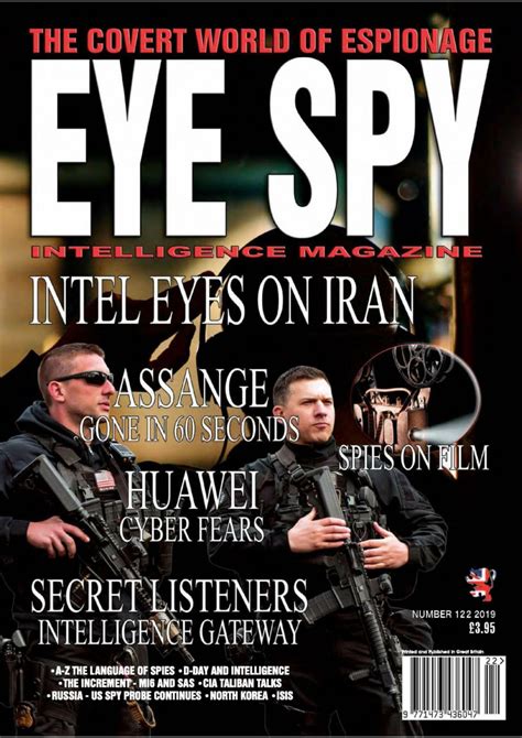 Get Digital Access To Eye Spy Intelligence Magazine Issue 122 Issue