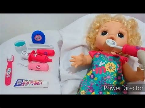 Baby Alive Beb Comidinha Feliz Minha Boneca Vai Ao Dentista Youtube