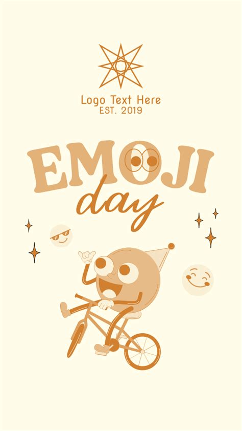 Happy Emoji Facebook story | BrandCrowd Facebook story Maker