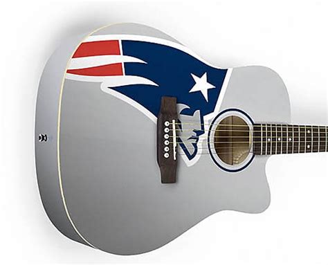 New England Patriots Acoustic Guitar Reverb