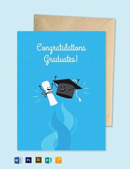 11+ Graduation Card Templates - Free Downloads | Template.net