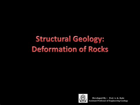 Structural Geology Fold Ppt