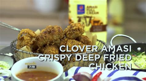 A Taste Of Home With Crispy Deep Fried Clover Amasi Spicy Chicken Youtube