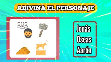 ADIVINA EL PERSONAJE BÍBLICO 3 Test de la biblia Juego Mental