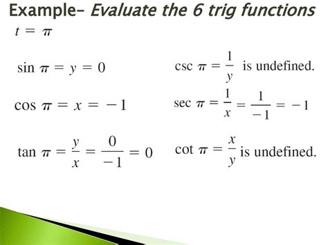 Trigonometric Functions The Unit Circle Ppt Download