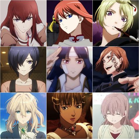 My Fav Female Characters In Anime R Myanimelist