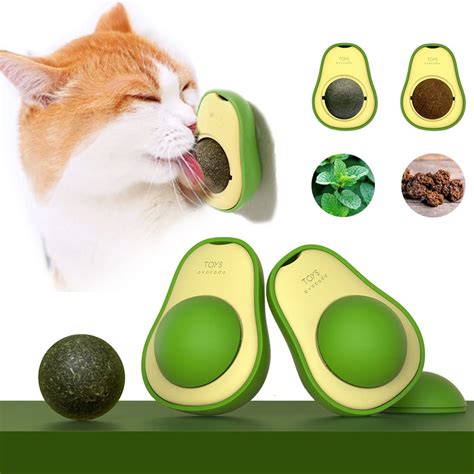 Avocado Catnip Toy Ball For Cat Pet Zone Bd