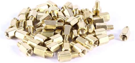 Amazon Uxcell 50 Pcs PC PCB Motherboard Brass Standoff Hexagonal