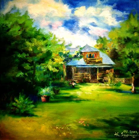 Oil painting (landscapes) on Behance