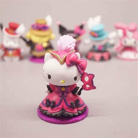 Sanrio figurine de dessin animé Kt Cat Kuromi modèle mignon de