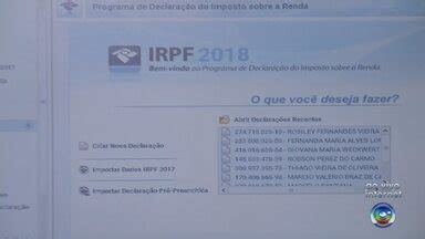 TEM Notícias 1ª Edição Bauru Marília Prazo para entrega do Imposto