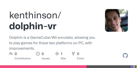 GitHub - kenthinson/dolphin-vr: Dolphin is a GameCube/Wii emulator ...