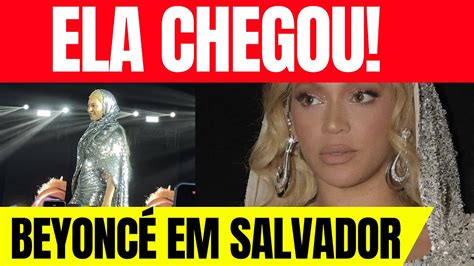 Beyonc Chega Em Salvador E Faz Show Surpresa Em Lan Amento De Filme