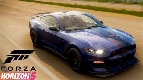 Forza Horizon 5 Ford Shelby Gt350r Max Top Speed Review Youtube