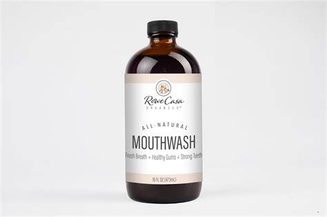 Mouthwash Organic Mouthwash All Natural Oral Care Etsy