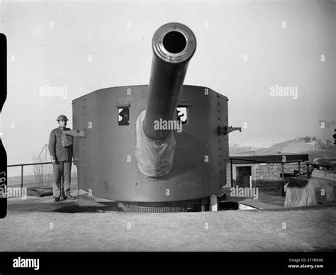 The British Army in the United Kingdom 1939-45 Royal Artillery 6-inch ...