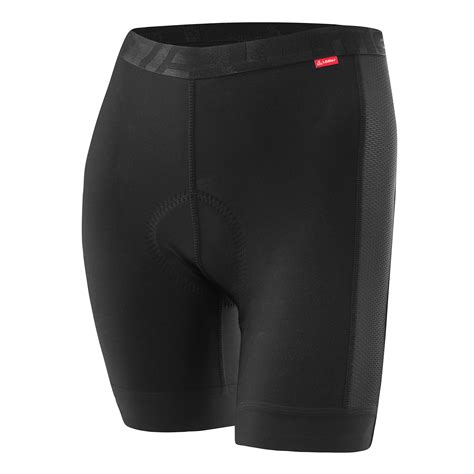 L Ffler Elastic Mesh Fiets Binnenshorts Dames Zwart Bike