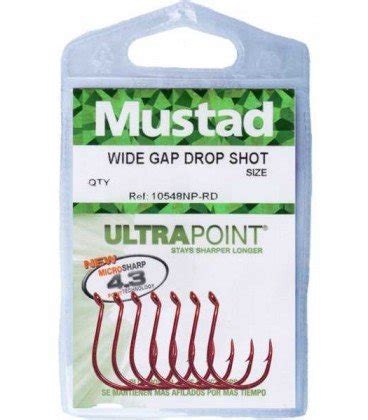 Haczyki Mustad WG Drop Shot 8 Mustad Sport Sklep EMPIK