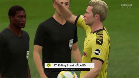 FIFA 20 carrière dortmund 1 holand est au top YouTube