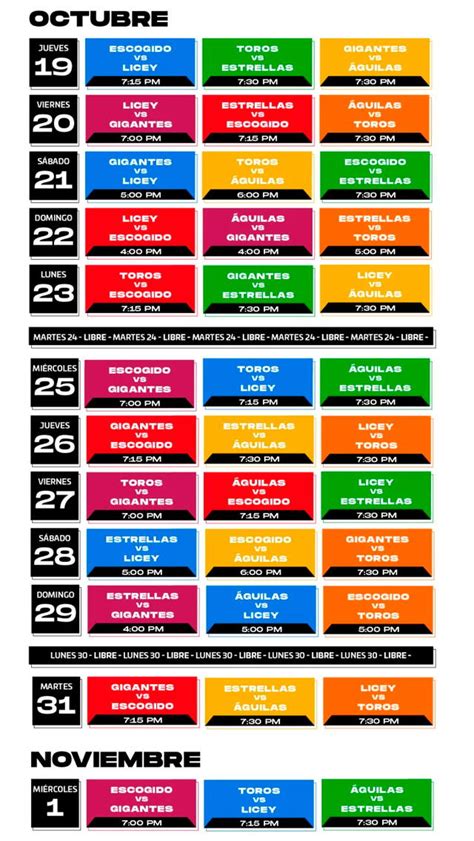 Calendario Lidom Revisa Aqu El Programa Del B Isbol