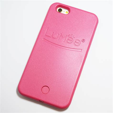 Hot Pink LuMee Light Up Selfie IPhone 6 Plus 6S Plus Case Pink