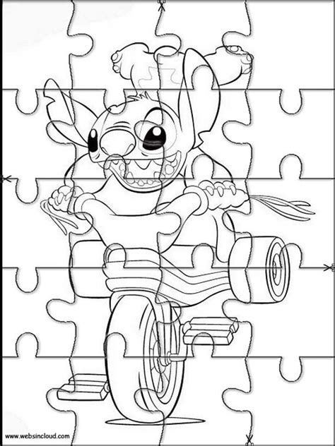 Printable Jigsaw Puzzles To Cut Out For Kids Lilo And Stitch 39