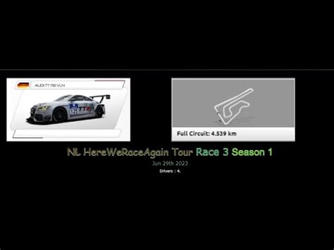 RaceRoom Chang International Circuit Audi TT RS VLN YouTube