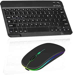 Amazon Rechargeable Bluetooth Keyboard And Mouse Combo Ultra Slim