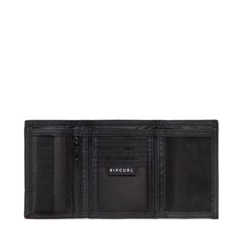 Cartera Grande Para Hombre Rip Curl Icons Surf Wallet Bwuaz Black