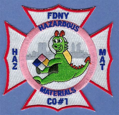 Fdny New York Hazardous Materials Company Fire Patch