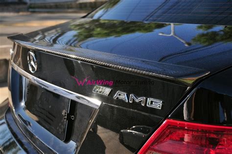 Airwing Co Ltd Products W204 C63 Amg Style Carbon Trunk Spoiler