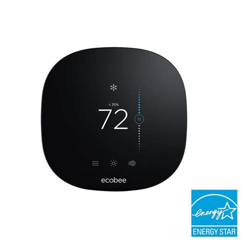 Ecobee Lite Smart Thermostat Eb State Lt The Home Depot