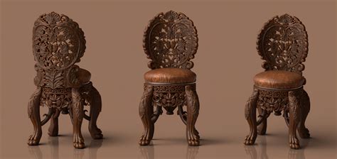 Artstation Ornate Chair