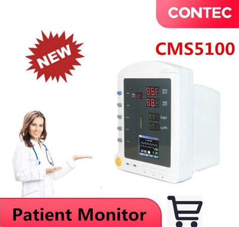 Contec Cms Icu Ccu Monitor Patient Monitor Nibp Spo Pr Vital Signs