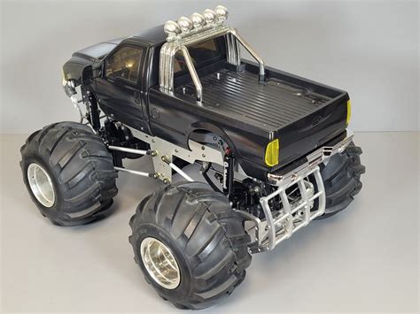 Custom Built 110 Rc Tamiya Juggernaut 2 Ford F350 Upgrade Aluminum