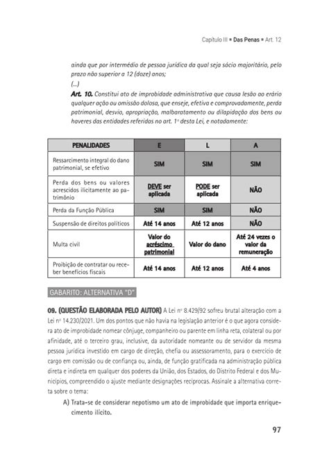 Livro Lei De Improbidade Administrativa Neaf