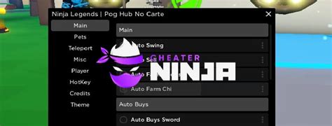 Ninja Legends Gui Op Autofarm Cheat 2023 Cheater Ninja