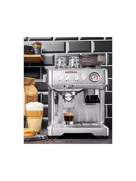 GASTROBACK Design Espresso Advanced Barista 42619 Silber