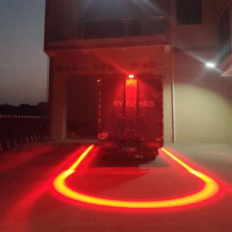 Red Zone Forklift Safety Led Pedestrian Warning Light Manufacturer And