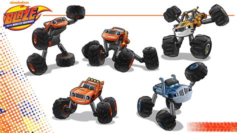 Blaze And The Monster Machines Toy Product Development On Behance